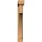 Ekena Millwork Westlake Block Smooth Bracket w/ Offset Brace, Western Red Cedar, 5 1/2"W x 34"D x 40"H BKT0604X34X40WTL05SWR - alternate 2